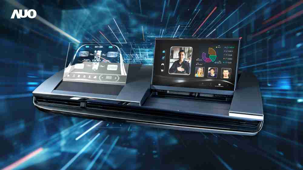 开云电子Micro LED Display HMI解决方案打造透明Micro LED前座仪表，，，，呈现信息并保留驾驶视野开阔；亦为副驾驶座乘客打造收放自如的Micro LED屏幕，，，，在不影响显示质量的前提于显示区内建镜头，，让用户能与视讯对象直接眼神接触，，，，提供绝佳的双向沟通体验